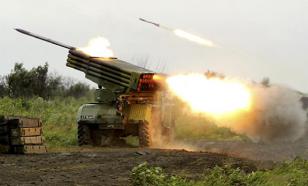 Russland schlägt militärische Ziele am Bahnhof von Kramatorsk an