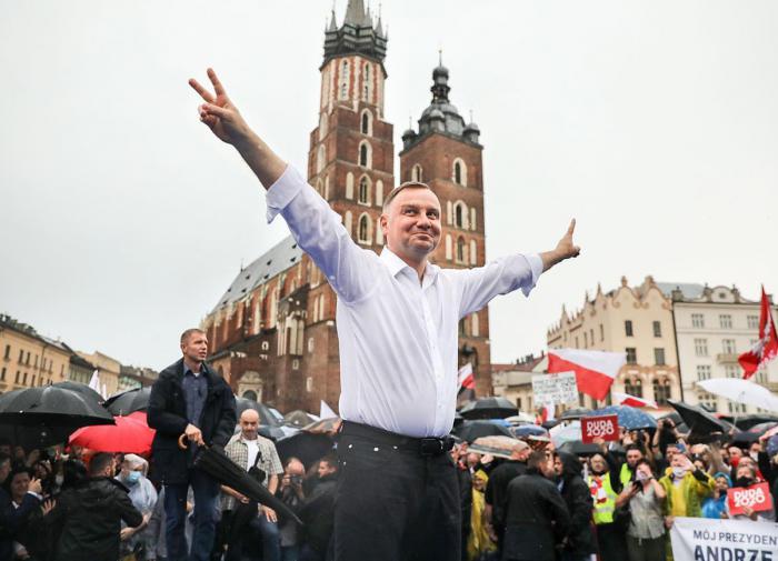 Der polnische Präsident Duda sagt, die Ukraine werde Teil Polens werden