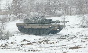 Deutsche Leopard-Panzer bei Bakhmut gesichtet