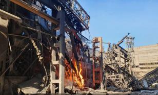 Massive Explosion bei Kramatorsk auf Video festgehalten